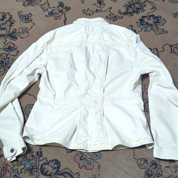 Converse Women's cream cotton Jacket - Picture 9 of 13